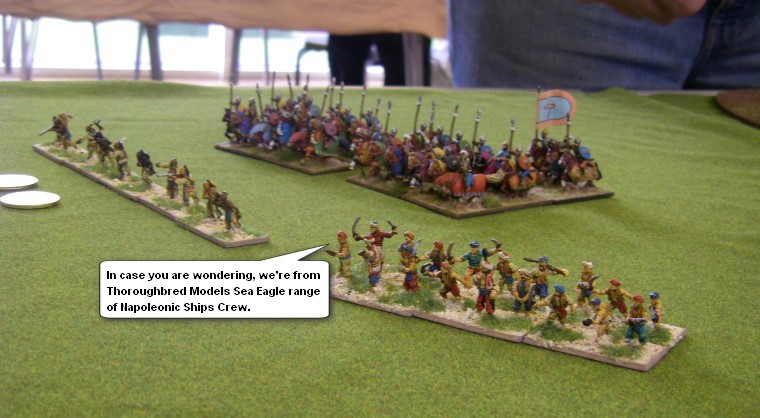 FoGR, Way of The Warriors: Buccaneer vs Mughal, 15mm