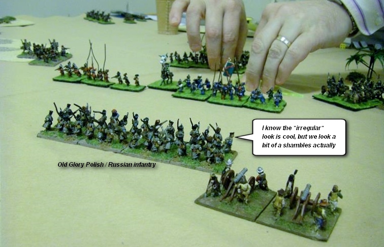 FoGR, 1635 - The French entry into the TYW: Later Polish & Lithuanian vs TYW Spanish, 15mm