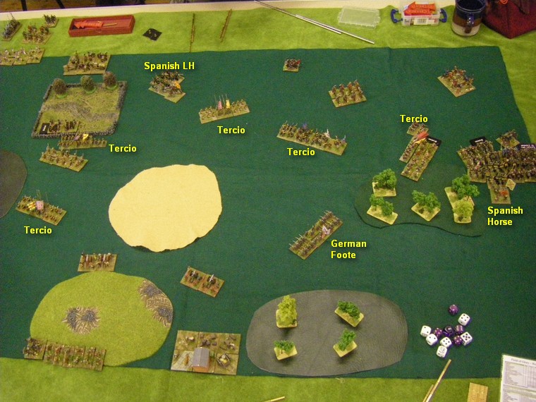 FoG:R Thirty Years War: Later Imperial Spanish vs Transylvanian, 15mm