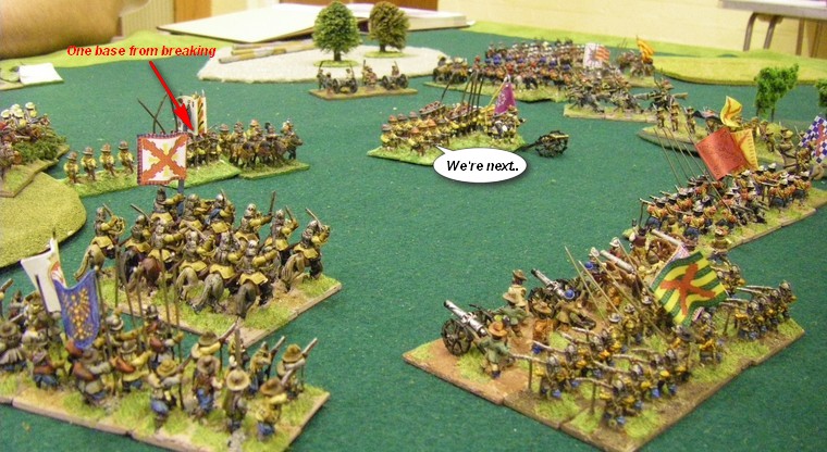 FoG:R Thirty Years War: Later Imperial Spanish vs Later TYW Swedish, 15mm