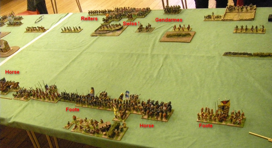 FoGR, Thirty Years War: TYW German vs Italian Wars French, 28mm