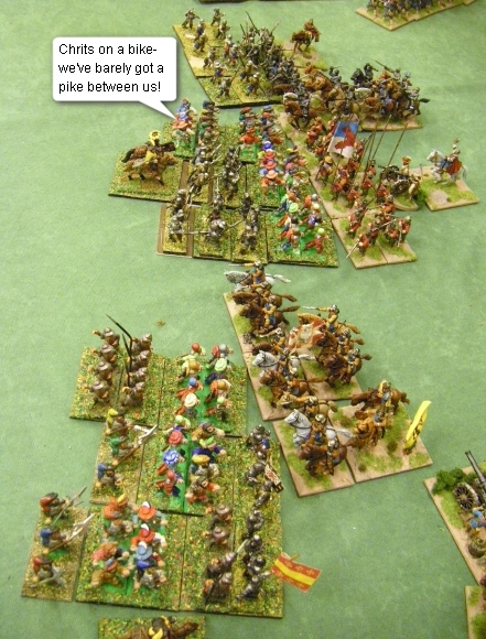 FoGR, Thirty Years War: TYW German vs Italian Wars French, 28mm