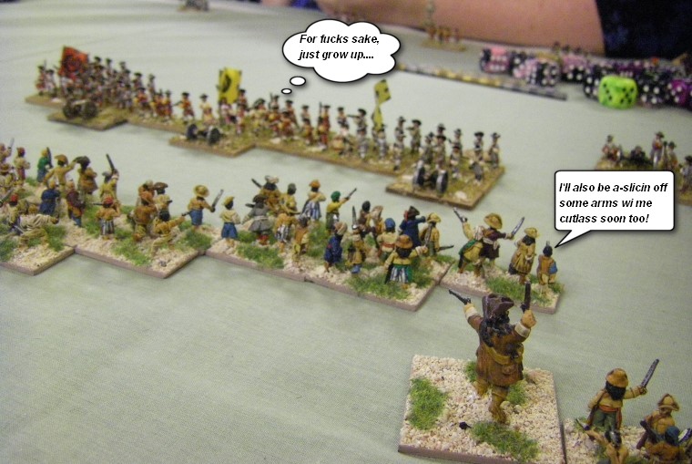 FoGR: The Louis XIV Years: Buccaneer vs Later Danish, 15mm