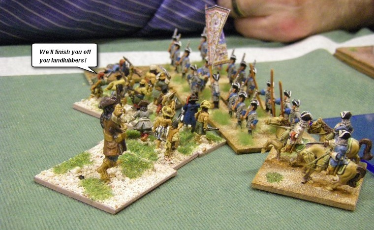 FoGR, The Louis XIV Years: Buccaneer vs Later Spanish, 15mm