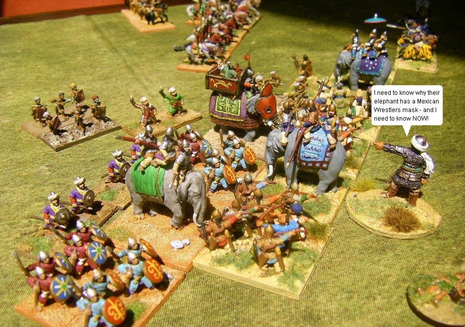 L'Art de la Guerre, Dark Ages: Ghaznavid vs Ghaznavid, 15mm