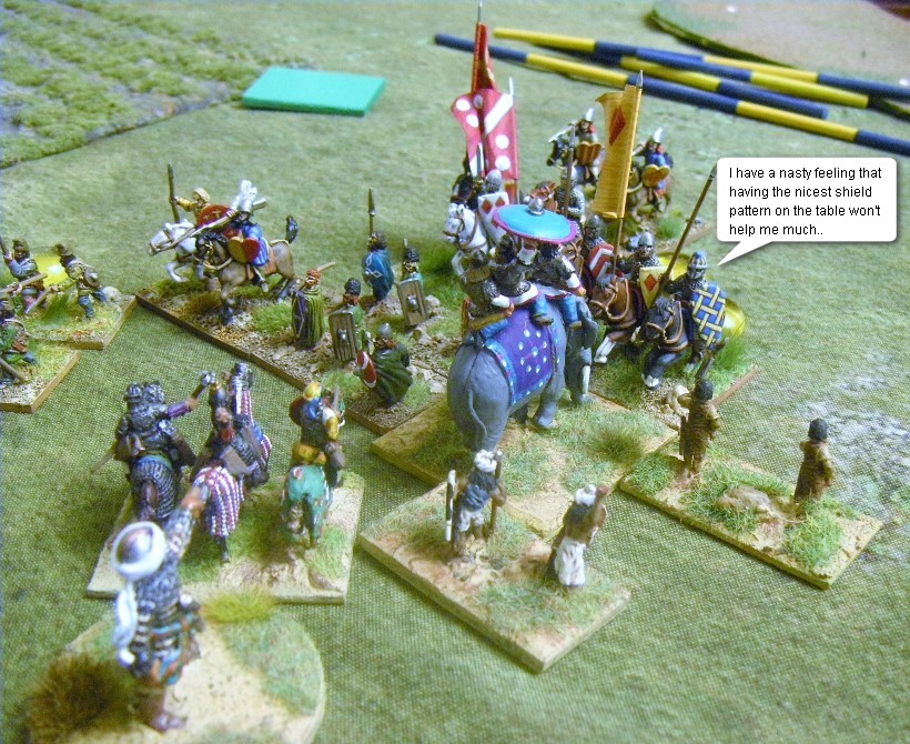 L'Art de la Guerre, Dark Ages: Ghaznavid vs Feudal Spanish, 15mm