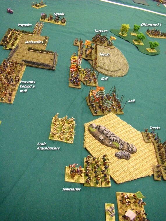 FoG Renaissance Early Renaissance - Last Charge of the Gendarmes: Early Ottoman Turkish vs Caroline Imperialist, 15mm