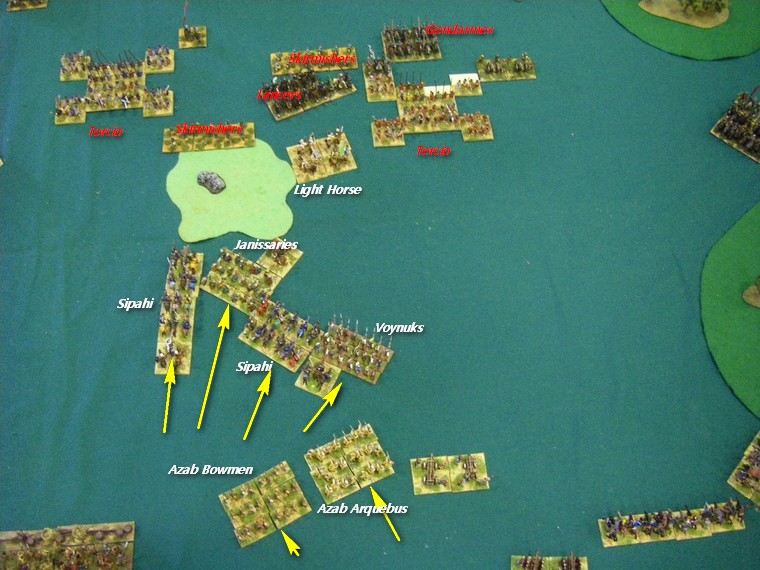 Field of Glory Renaissance: Early Ottoman Turks vs Caroline Imperialist, 15mm