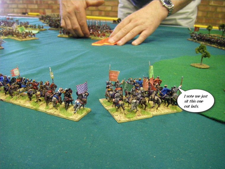 Austrian Tercios continue to creep forward, Field of Glory Renaissance: Early Ottoman Turks vs Caroline Imperialist, 15mm