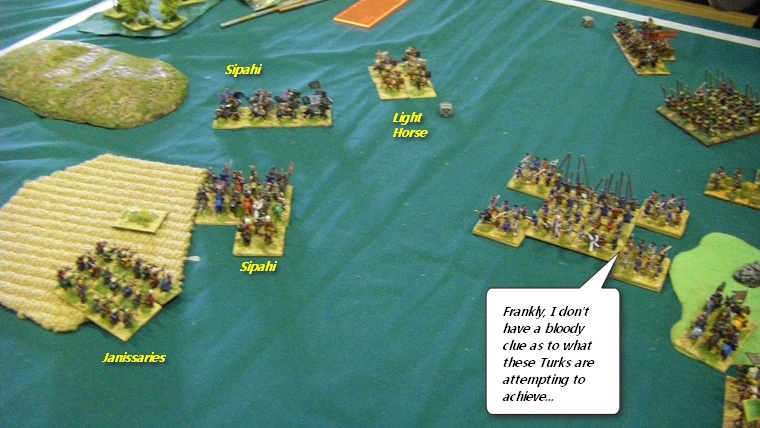 Field of Glory Renaissance: Early Ottoman Turks vs Caroline Imperialist, 15mm