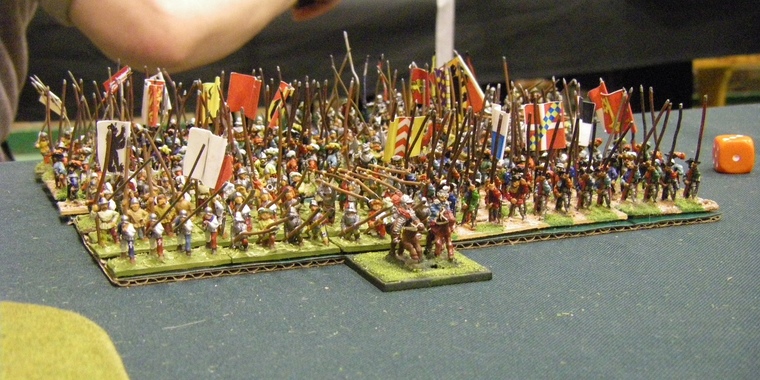 FoGR Early Renaissance: Early Danish vs Swiss, 15mm