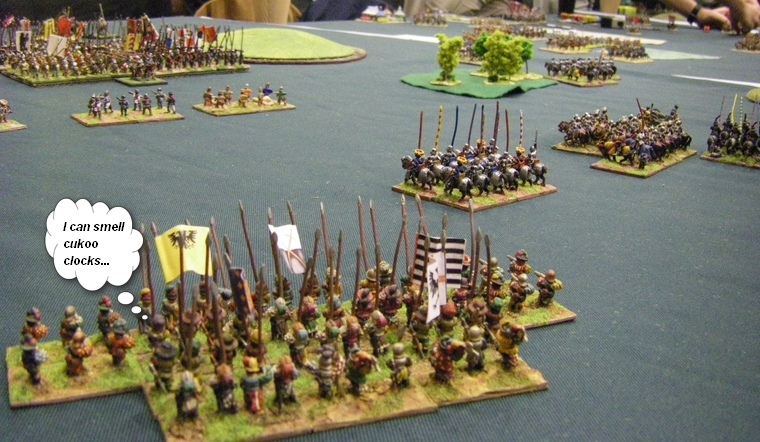 FoGR Early Renaissance: Early Danish vs Swiss, 15mm