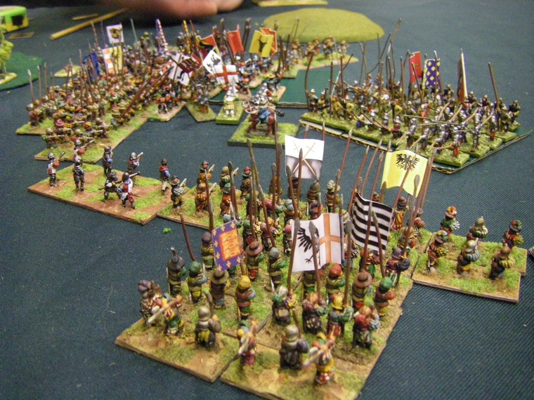 FoGR Early Renaissance: Early Danish vs Swiss, 15mm