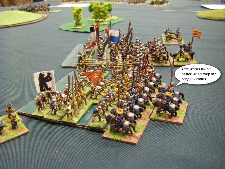 FoGR Early Renaissance: Early Danish vs Swiss, 15mm