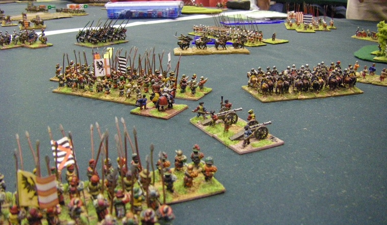 FoGR Early Renaissance: Early Danish vs Austrian, 15mm