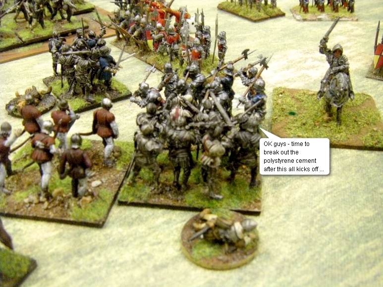 L'Art de la Guerre, Mid and Late Medieval: Lancastrian WOTR vs Burgundian Ordonnance, 25mm