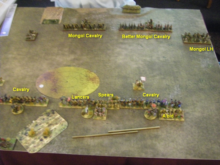 L'Art de la Guerre, ADLG World Championships: Khurasanian vs Steppe Mongol, 15mm