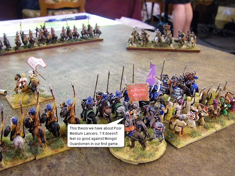 L'Art de la Guerre, ADLG World Championships: Khurasanian vs Steppe Mongol, 15mm