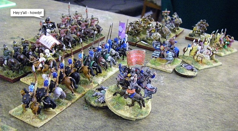 L'Art de la Guerre, ADLG World Championships: Khurasanian vs Steppe Mongol, 15mm