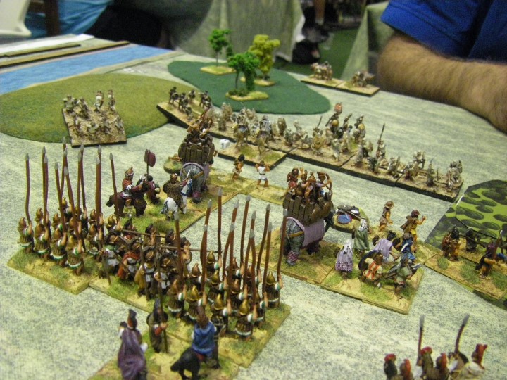 L'Art de la Guerre, Ancients: Alexandrian Macedonian vs Christian Nubian, 15mm