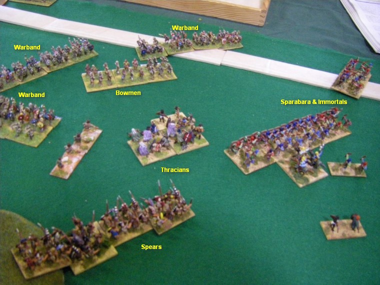 L'Art de la Guerre, Ancients: Early Achaemenid Persian vs Franks, 15mm