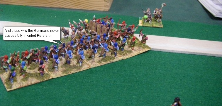 L'Art de la Guerre, Ancients: Early Achaemenid Persian vs Franks, 15mm