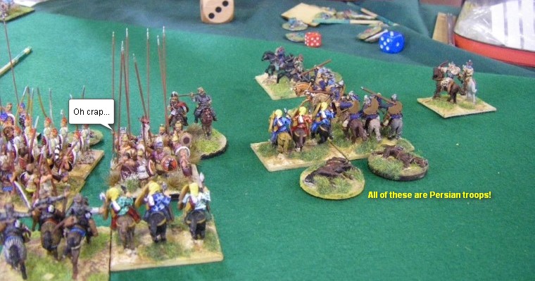 L'Art de la Guerre, Ancients: Early Achaemenid Persian vs Pyrrhic, 15mm