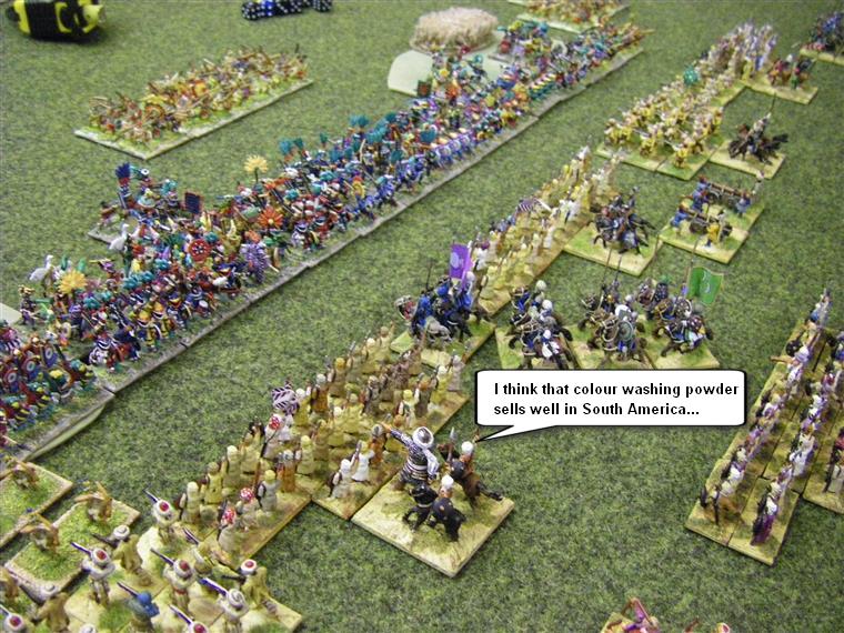 Field of Glory Renaissance Take-Away: Maratha vs Aztecs, 15mm