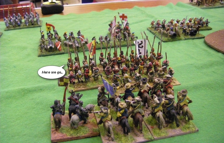 FoGR Early Renaissance: Italian Wars French vs Trasamanta Spanish, 15mm