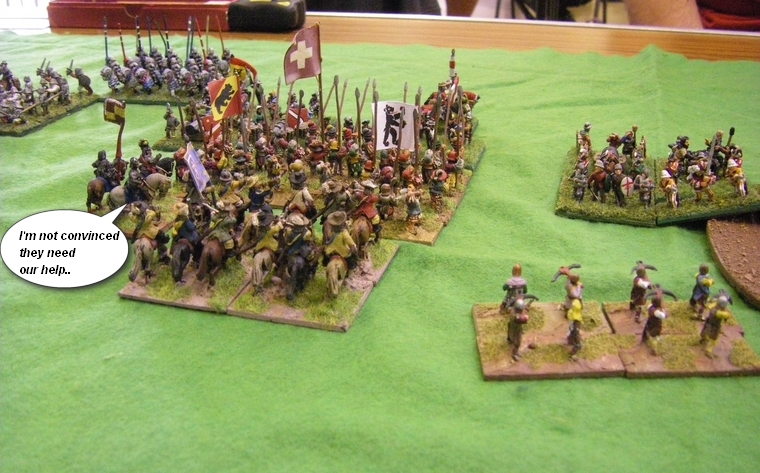 FoGR Early Renaissance: Italian Wars French vs Trasamanta Spanish, 15mm