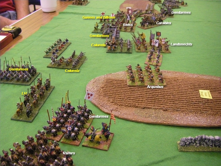 FoGR Early Renaissance: Italian Wars French vs Trasamanta Spanish, 15mm