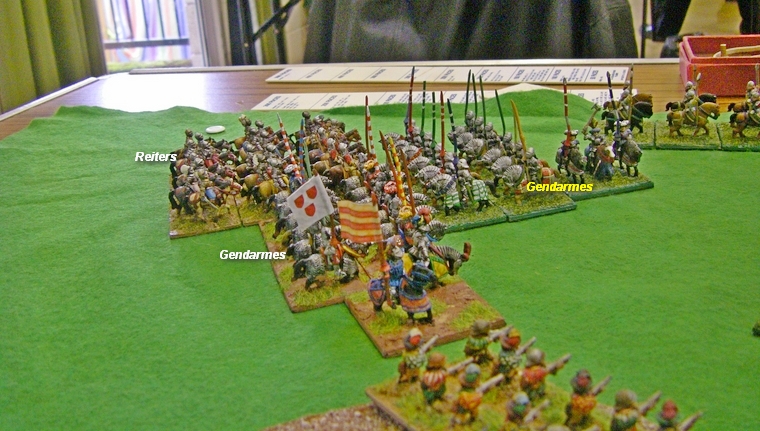 FoGR Early Renaissance: Italian Wars French vs Trasamanta Spanish, 15mm