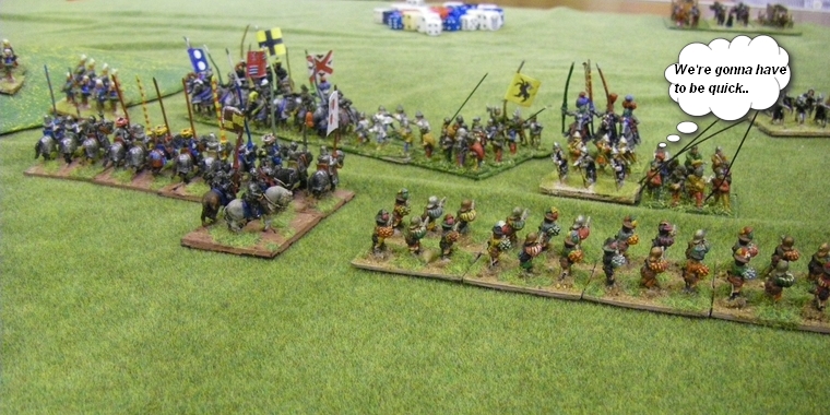 FoGR Early Renaissance: Italian Wars French vs Trasamanta Spanish, 15mm