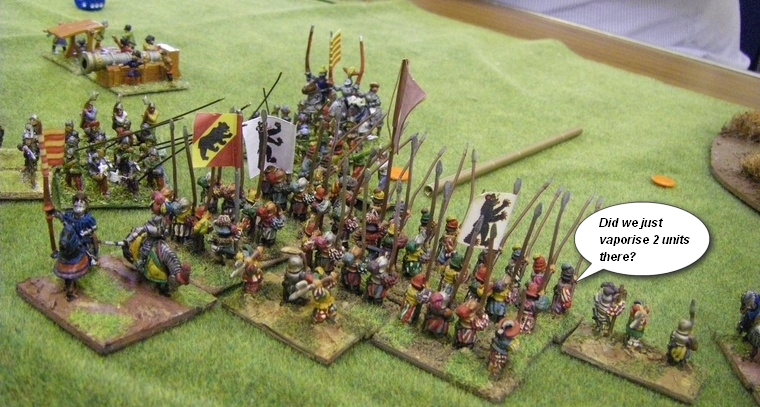 FoGR Early Renaissance: Italian Wars French vs Trasamanta Spanish, 15mm