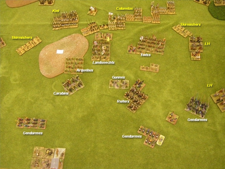 FoGR Early Renaissance: French Italian Wars vs Caroline Imperialist, 15mm