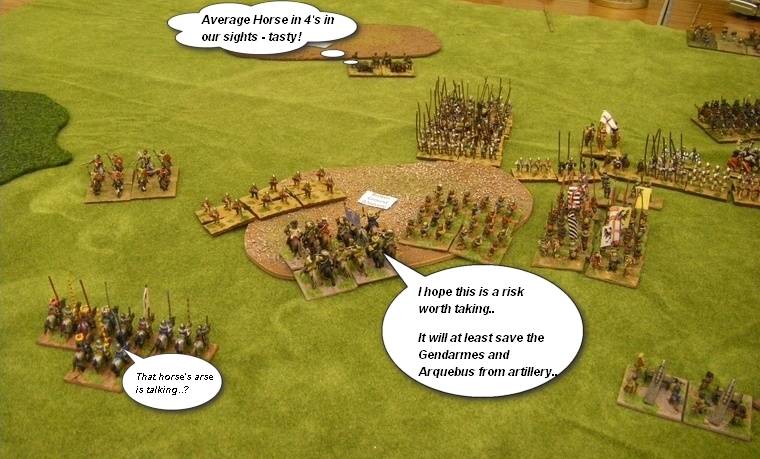 FoGR Early Renaissance: French Italian Wars vs Caroline Imperialist, 15mm