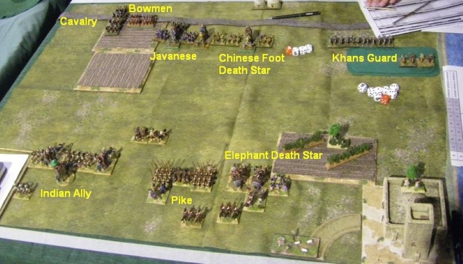 L'Art de la Guerre, Open Period: Alexander The Great vs Yuan Chinese, 15mm