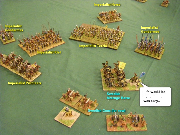 Renaissance, FoGR: Early Swedish vs Caroline Imperialist, 15mm