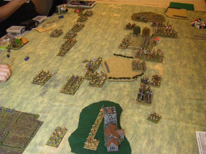 Imperial Austrian vs Huguenot, FoGR Battle report