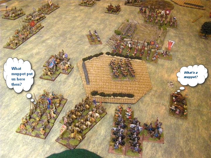 Imperial Austrian vs Huguenot, FoGR Battle report