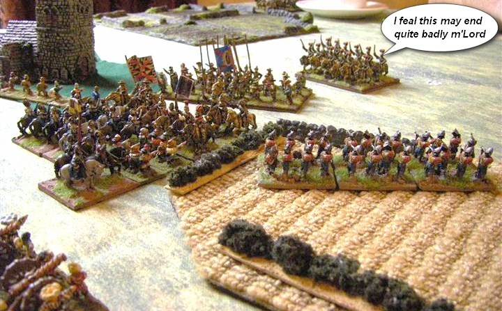 Imperial Austrian vs Huguenot, FoGR Battle report