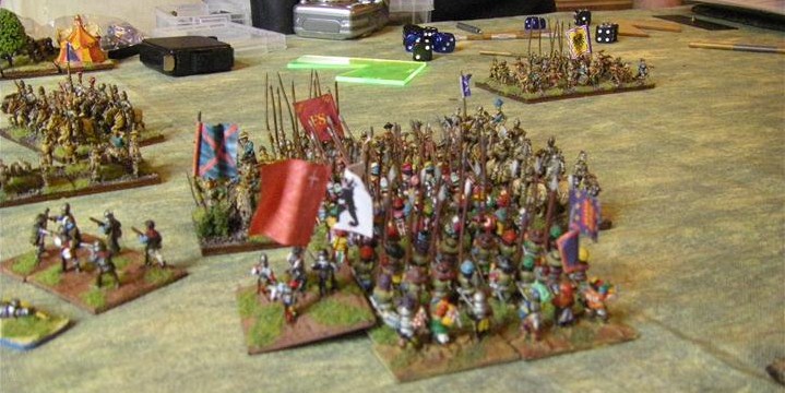 Imperial Austrian vs Huguenot, FoGR Battle report