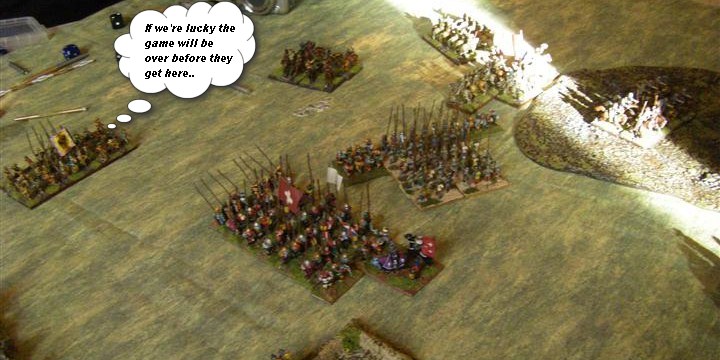 Imperial Austrian vs Huguenot, FoGR Battle report