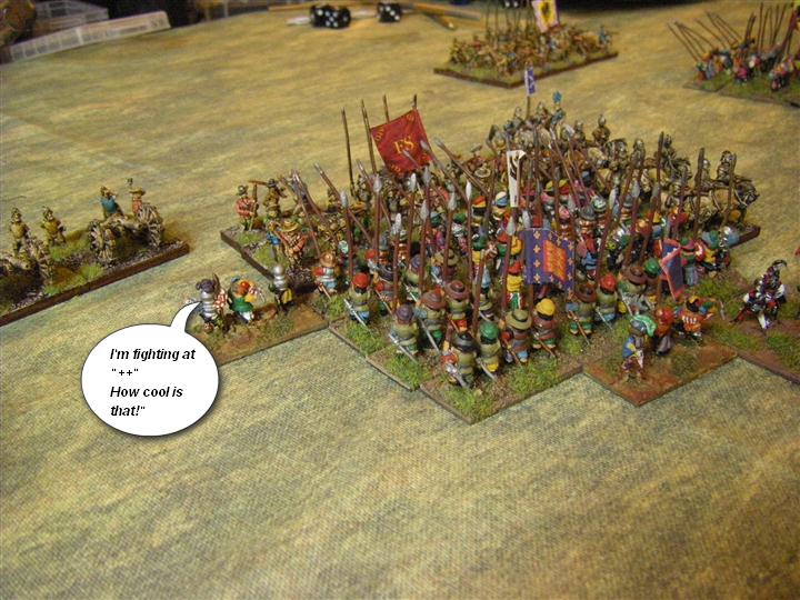 Imperial Austrian vs Huguenot, FoGR Battle report