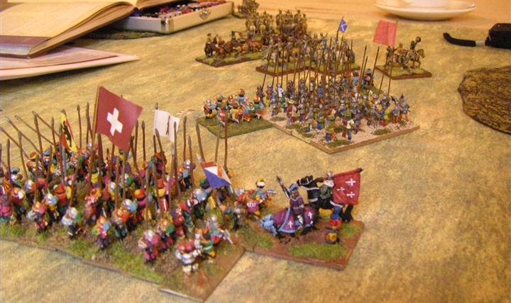 Imperial Austrian vs Huguenot, FoGR Battle report