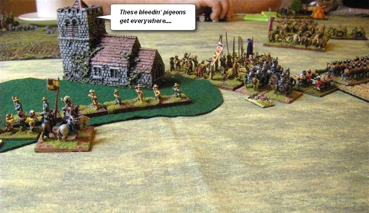 Imperial Austrian vs Huguenot, FoGR Battle report