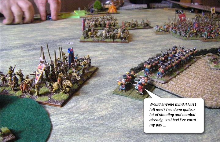 Imperial Austrian vs Huguenot, FoGR Battle report