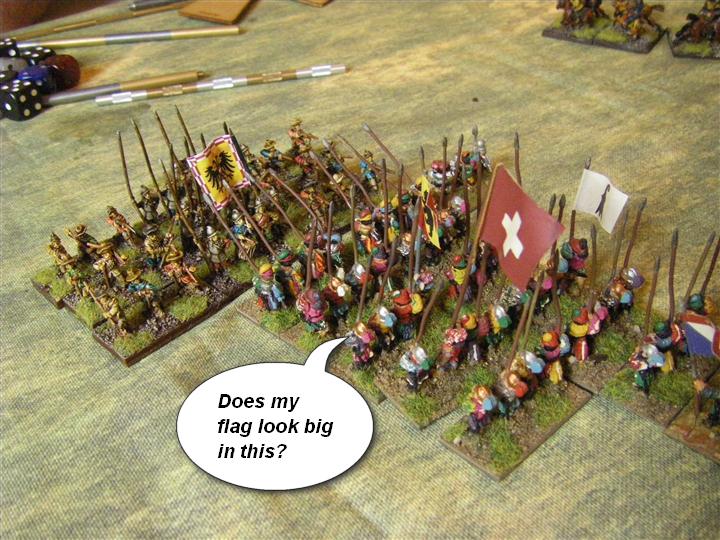 Imperial Austrian vs Huguenot, FoGR Battle report