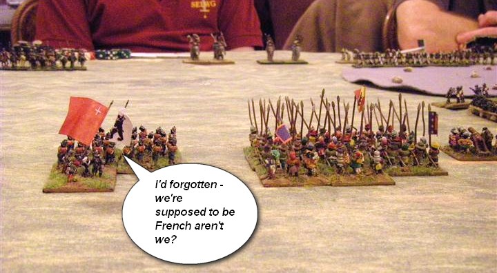 Moslem Indian vs Huguenot, FoGR Battle report