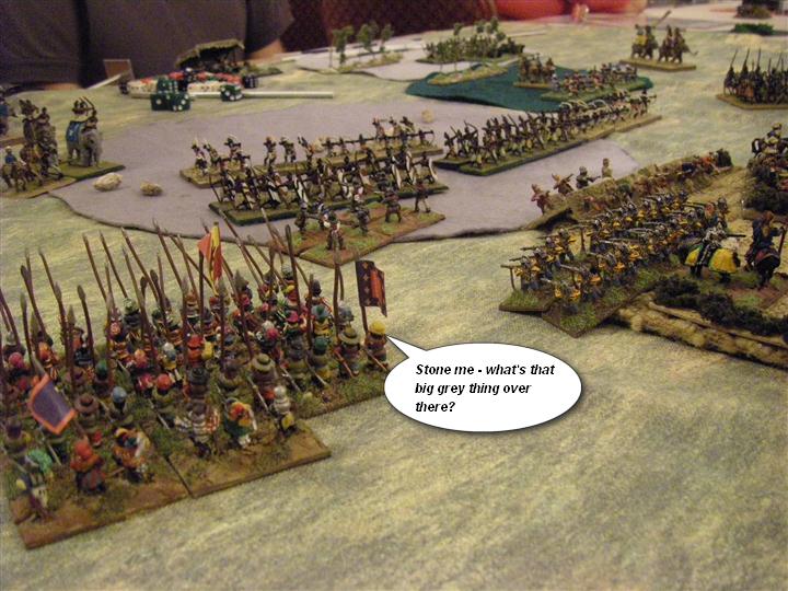 Moslem Indian vs Huguenot, FoGR Battle report